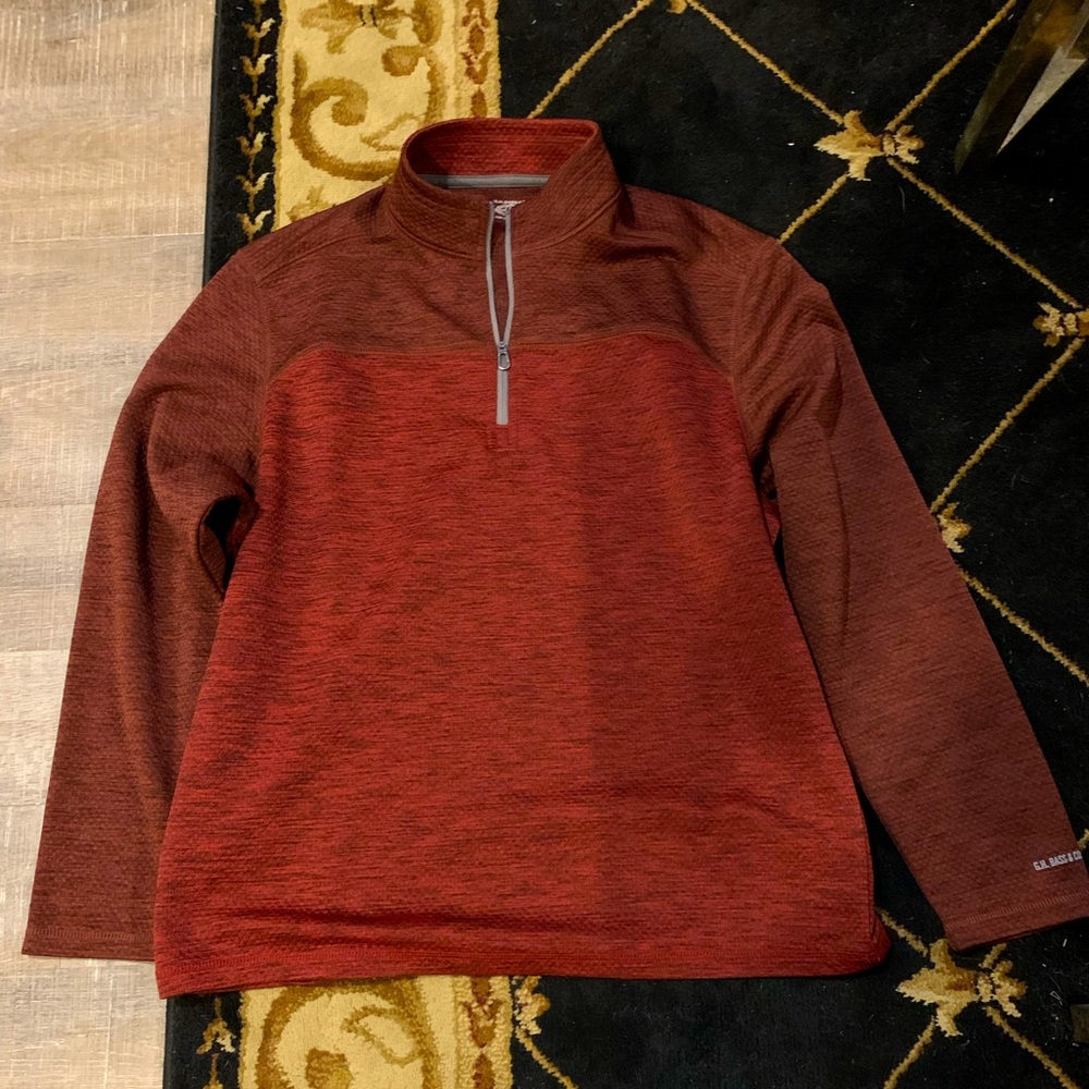 Men’s bass athletic quarter zip pullover